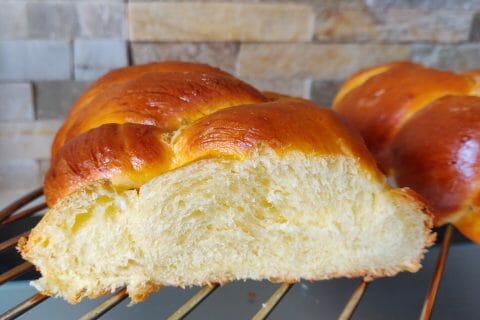 Cliquez pour zoomer ! Brioche tressée à la mie filante Thermomix par feemorgane95