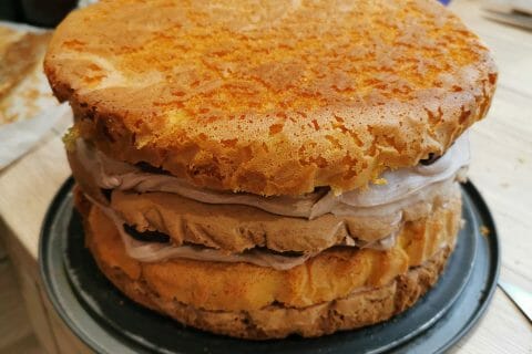 Cliquez pour zoomer ! Layer cake Kinder Bueno Thermomix par ludivineodet