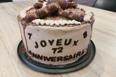Cliquez pour zoomer ! Layer cake Kinder Bueno Thermomix par ludivineodet