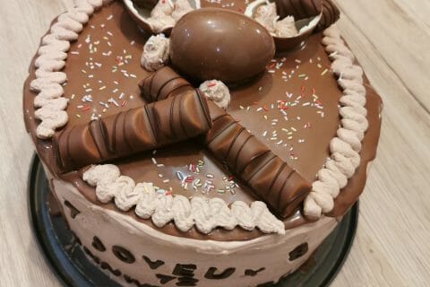 Cliquez pour zoomer ! Layer cake Kinder Bueno Thermomix par ludivineodet