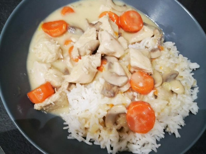 Cliquez pour zoomer ! Blanquette de poulet Thermomix par Adèle 🧁