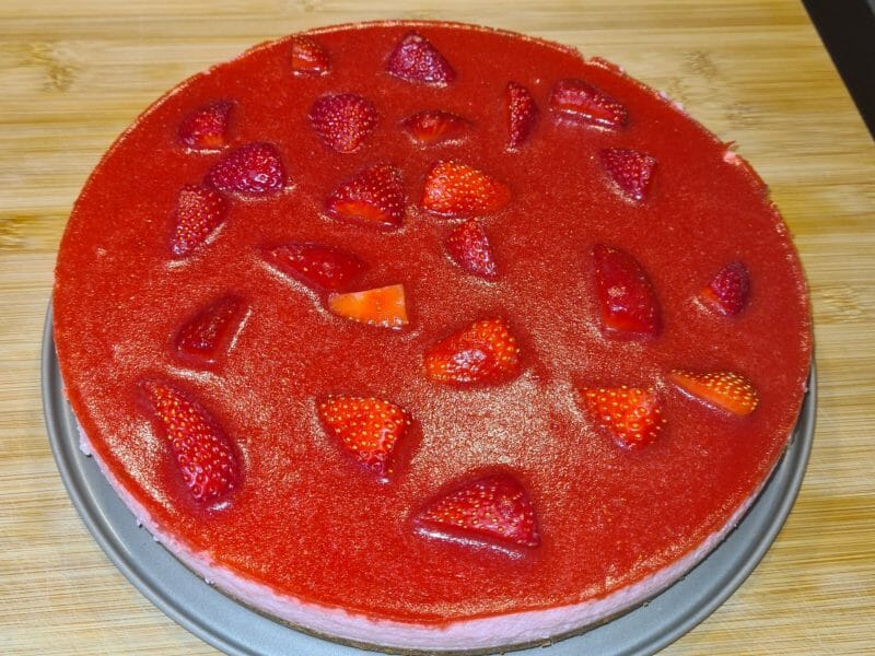 Cliquez pour zoomer ! Bavarois aux fraises Thermomix par lora_15