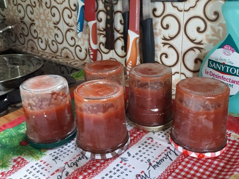 Cliquez pour zoomer ! Confiture fraise rhubarbe Thermomix par majo74