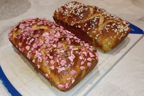 Cliquez pour zoomer ! Brioche tressée à la mie filante Thermomix par Sylvaineroure