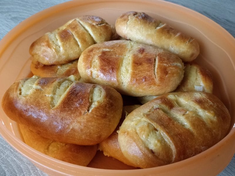 Cliquez pour zoomer ! Briochettes à la crème pâtissière Thermomix par Sylvaineroure
