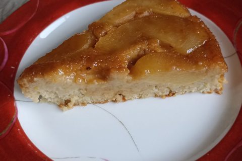 Cliquez pour zoomer ! Gâteau renversé aux pommes caramélisées Thermomix par Sylvaineroure