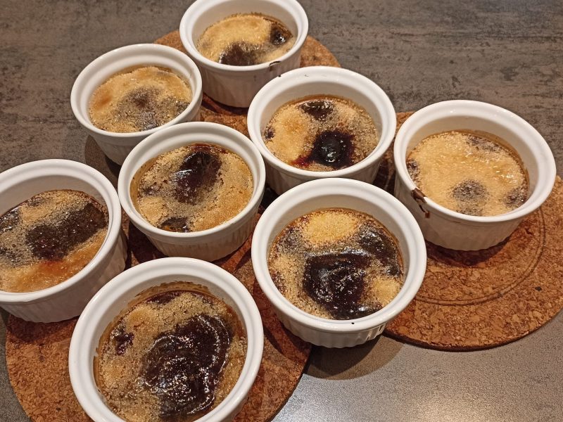 Cliquez pour zoomer ! Crème brûlée Thermomix par Sylvaineroure