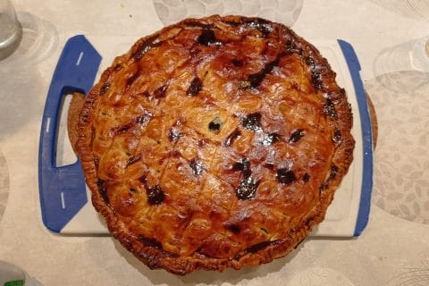 Cliquez pour zoomer ! Tourte aux cuisses de canard confites et champignons Thermomix par Sylvaineroure