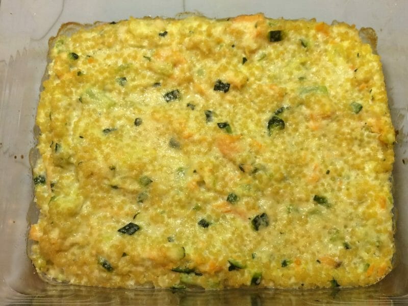 Cliquez pour zoomer ! Gratin de perles, saumon et courgettes Thermomix par eg85