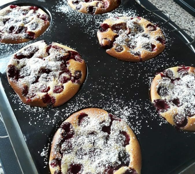 Cliquez pour zoomer ! Clafoutis aux framboises Thermomix par Magmazeul29@
