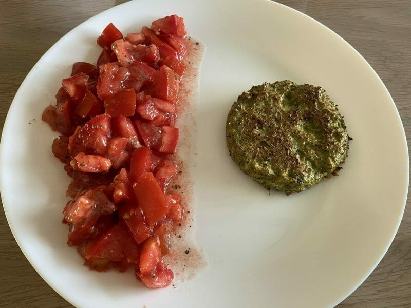 Cliquez pour zoomer ! Galettes de brocolis Thermomix par valuyt