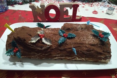 Cliquez pour zoomer ! Bûche Tiramisu Thermomix par pal49