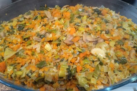 Cliquez pour zoomer ! Crumble aux légumes provençaux Thermomix par pal49