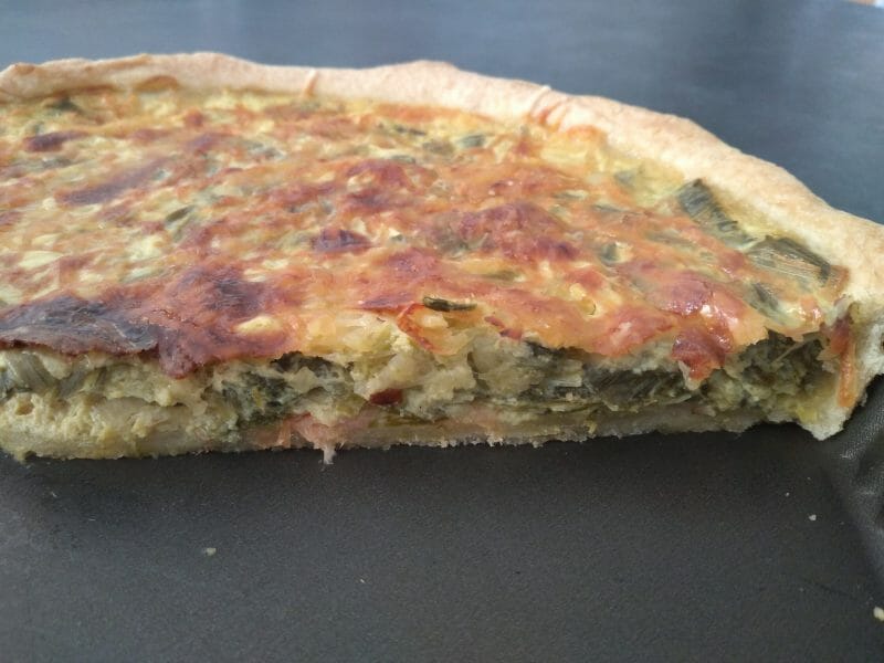 Cliquez pour zoomer ! Tarte aux poireaux Thermomix par pal49