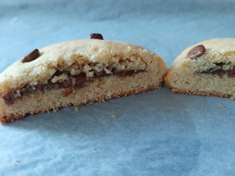 Cliquez pour zoomer ! Cookies fourrés au nutella Thermomix par elodiewn