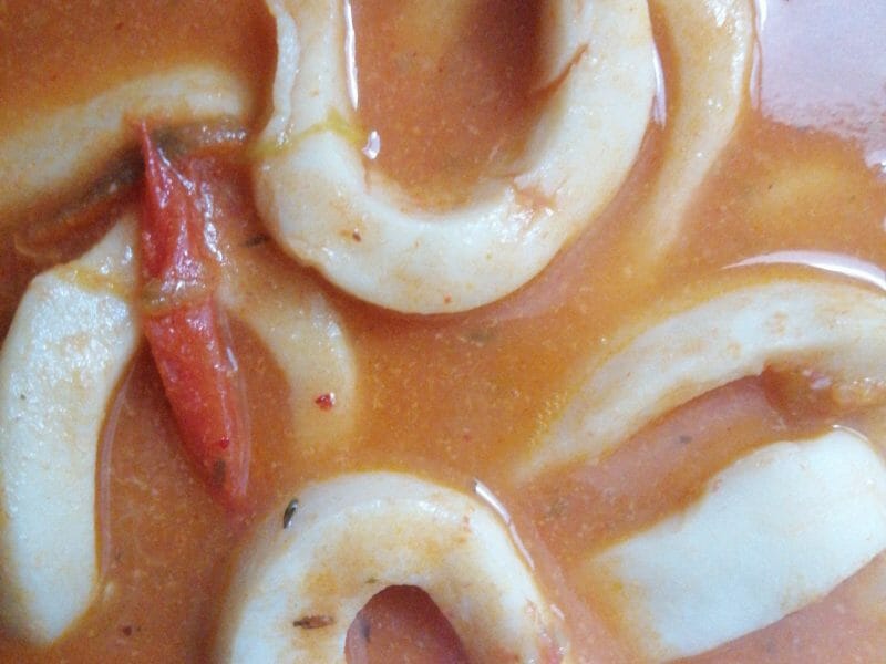 Cliquez pour zoomer ! Encornets à la provençale Thermomix par larigoussienne