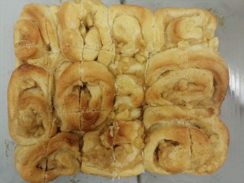 Cliquez pour zoomer ! Roulés aux pommes et à la cannelle Thermomix par larigoussienne