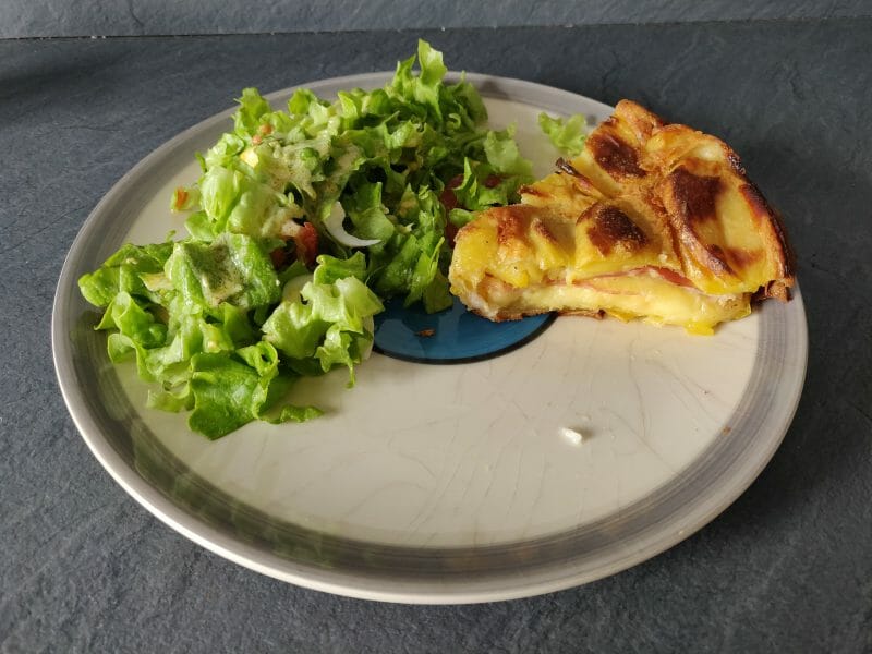 Cliquez pour zoomer ! Gâteau invisible raclette Thermomix par Debo