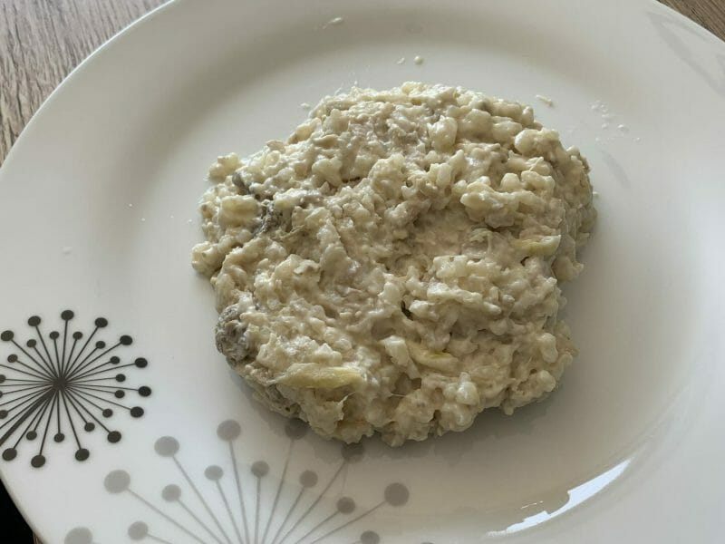 Cliquez pour zoomer ! Risotto poulet et champignons Thermomix par chachou6290
