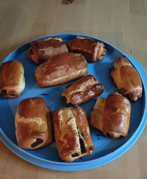 Cliquez pour zoomer ! Pains au chocolat briochés Thermomix par audrey_849