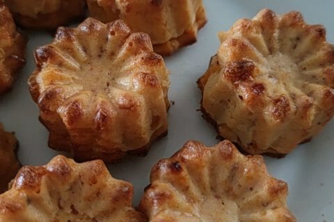 Cliquez pour zoomer ! Mini cannelés chorizo comté Thermomix par Christine66440