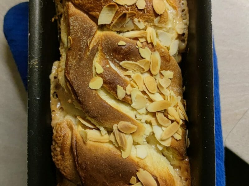 Cliquez pour zoomer ! Brioche à la crème d’amande Thermomix par Christine66440