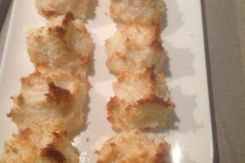 Cliquez pour zoomer ! Rocher coco (Congolais) Thermomix par Christine66440