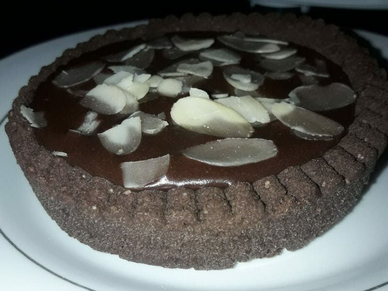 Cliquez pour zoomer ! Tarte tout chocolat Thermomix par Nounours12