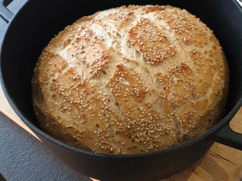 Cliquez pour zoomer ! Pain Cocotte Thermomix par Steff120478