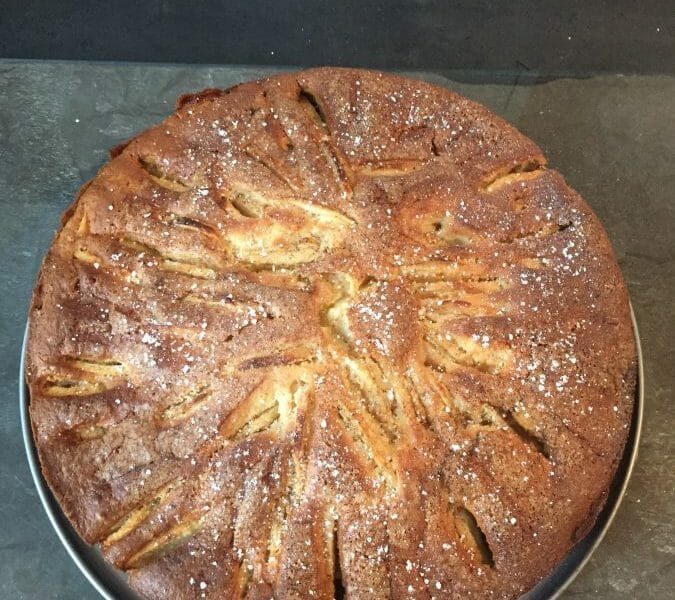 Cliquez pour zoomer ! Gâteau aux pommes et mascarpone Thermomix par yoyofatfat fatfatyoyo