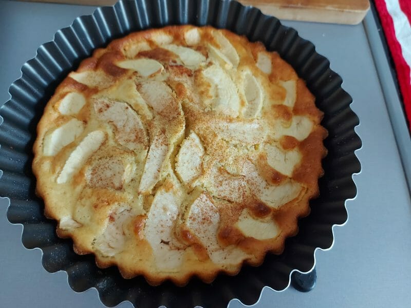 Cliquez pour zoomer ! Gâteau aux pommes et mascarpone Thermomix par agatte21@