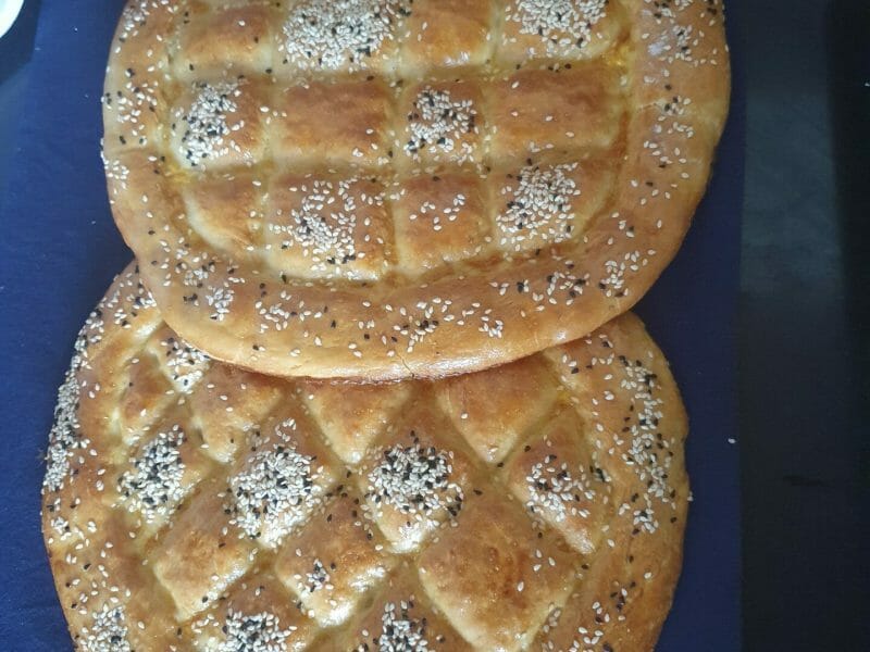 Cliquez pour zoomer ! Pain turc (pain pide) Thermomix par ameiil