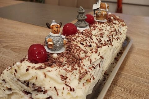 Cliquez pour zoomer ! Bûche forêt noire Thermomix par catherine_268