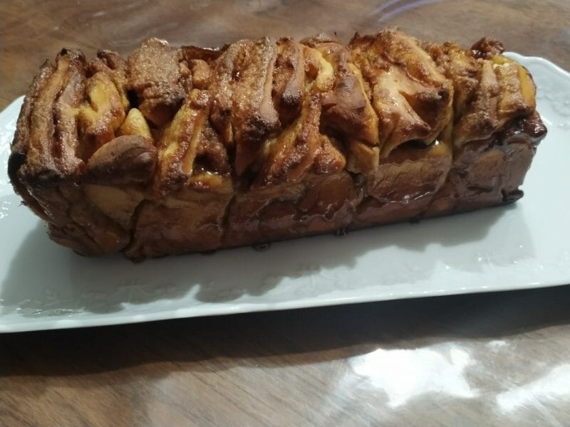 Cliquez pour zoomer ! Brioche à effeuiller à la cannelle Thermomix par juju59360