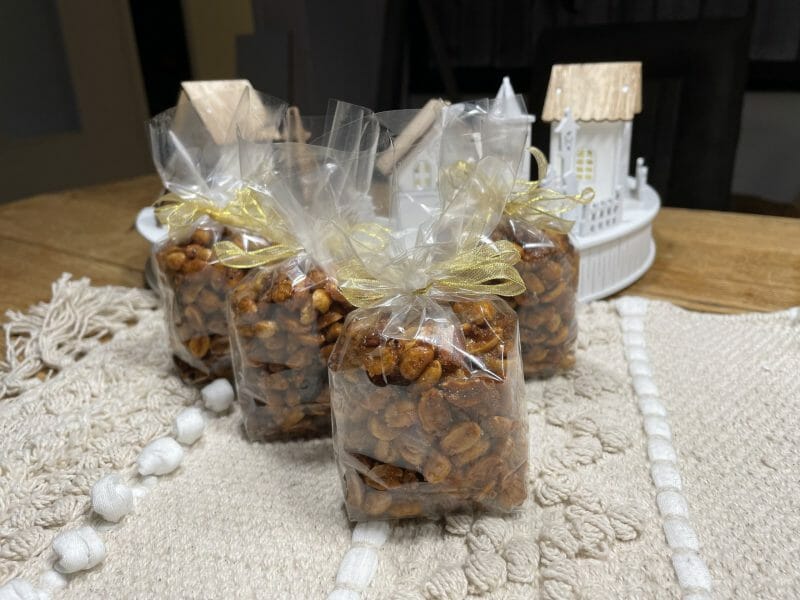 Cliquez pour zoomer ! Amandes grillées à la cannelle et au miel Thermomix par gwenny