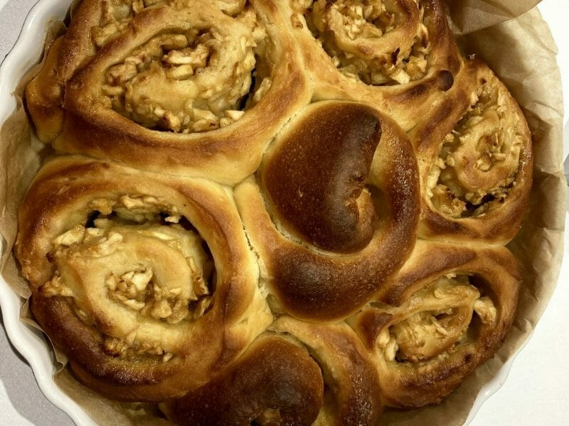 Cliquez pour zoomer ! Roulés aux pommes et à la cannelle Thermomix par Babou1205