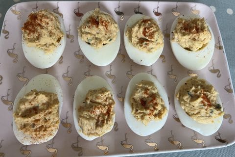 Cliquez pour zoomer ! Oeufs mimosa Thermomix par sophie44