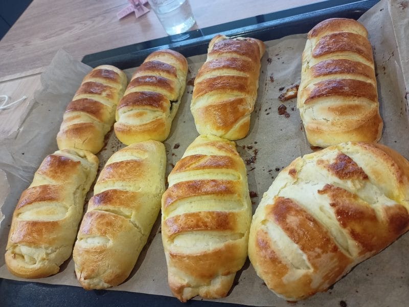 Cliquez pour zoomer ! Briochettes à la crème pâtissière Thermomix par audrey_851