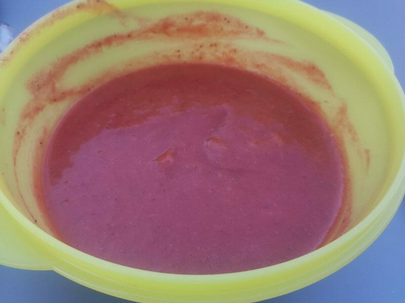 Cliquez pour zoomer ! Compote fraise rhubarbe Thermomix par aurel5109