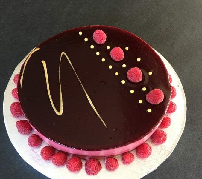 Cliquez pour zoomer ! Bavarois aux framboises Thermomix par Fran54chat