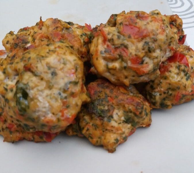 Cliquez pour zoomer ! Boulettes de poulet Thaï Thermomix par Virginievivi