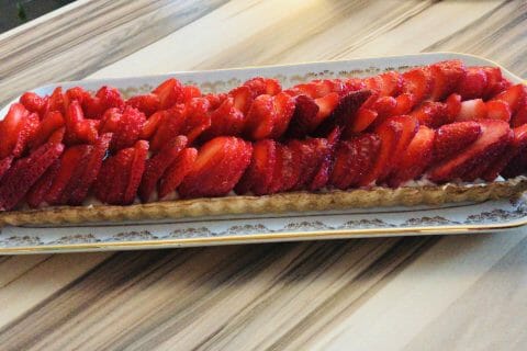 Cliquez pour zoomer ! Tarte aux fraises au Thermomix