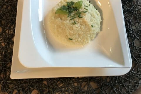 Cliquez pour zoomer ! Risotto poulet et champignons au Thermomix