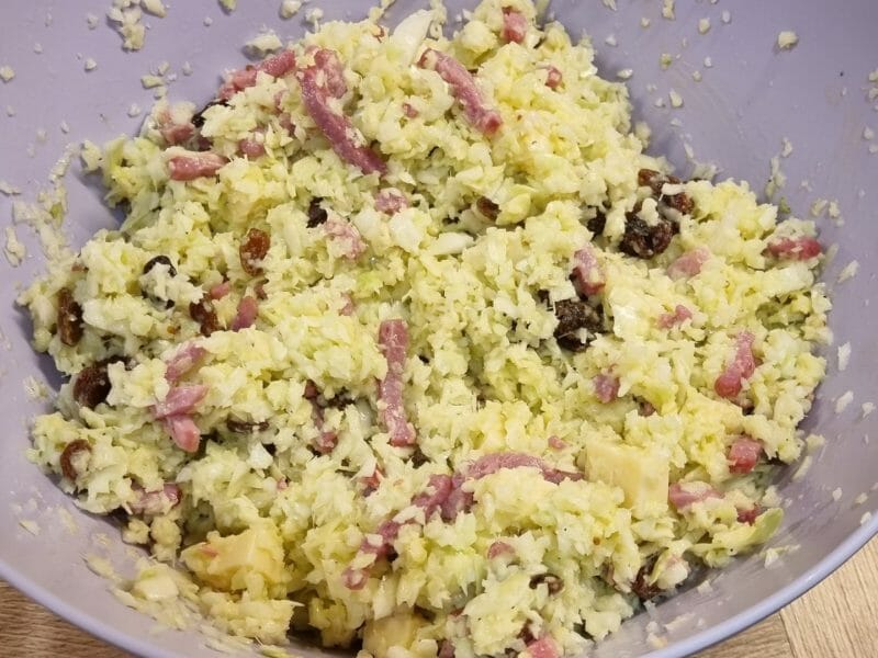 Cliquez pour zoomer ! Salade pommes, chou et noix Thermomix par dorothycapu