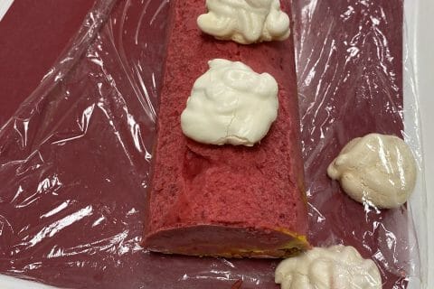 Cliquez pour zoomer ! Bûche glacée mangue et framboise Thermomix par Morgane_adbrt