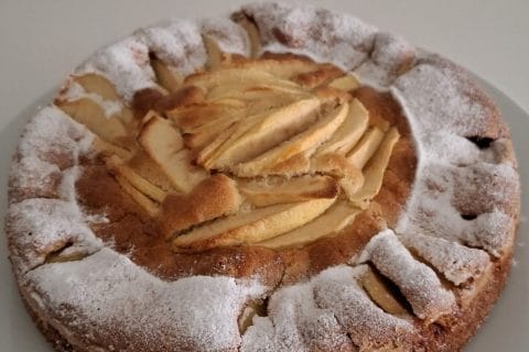 Cliquez pour zoomer ! Gâteau aux pommes et mascarpone Thermomix par cocot06