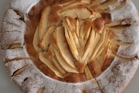 Cliquez pour zoomer ! Gâteau aux pommes et mascarpone Thermomix par cocot06