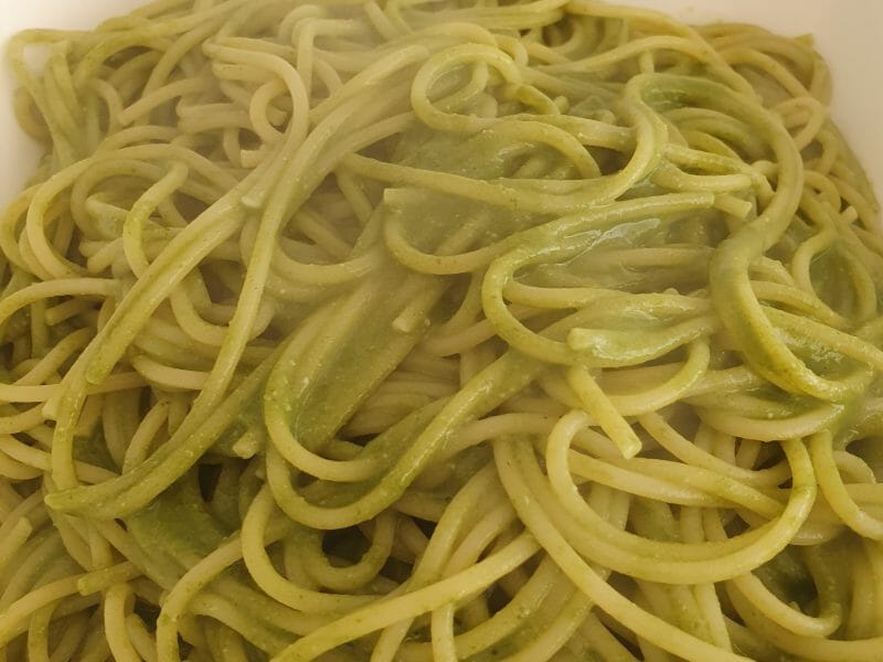 Cliquez pour zoomer ! Tagliatelles à la crème d’épinards Thermomix par Tlvfamily