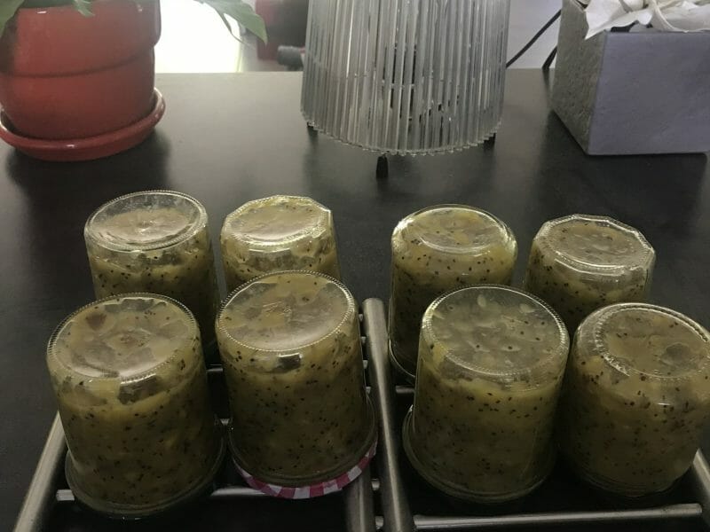 Cliquez pour zoomer ! Confiture kiwis bananes Thermomix par lenyleve