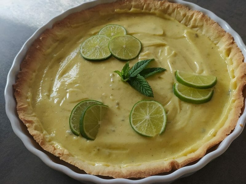 Cliquez pour zoomer ! Tarte mojito Thermomix par Cricri42